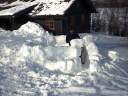 Iglu am Ende der Bauphase 1