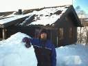 Unser Iglu am Ende des 2. Bauabschnitts