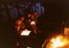 Singen am Lagerfeuer