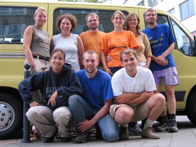 Ein letztes Gruppenfoto in Kiel