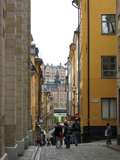 Die Straße ``Tyska Brinken'' (Gamla Stan) Foto 5033