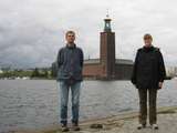 V.l.n.r.: Ben, Stadshuset, Friederike Foto 5310
