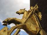 St. Georg tötet den Drachen Foto 5608