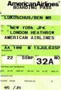 Boarding pass