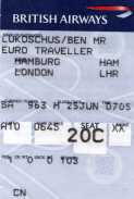 Boarding pass